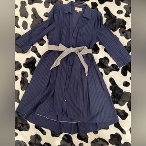 Moulinette Soeurs: Size 10 Navy Blue Dress